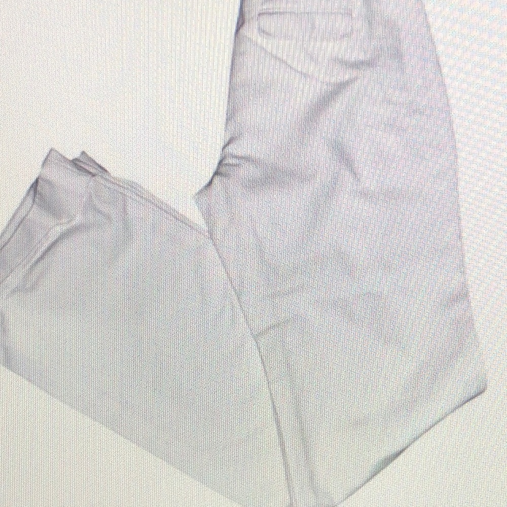 Banana Republic Woman White Trousers No.718 Martin Fit Size 2 Stretch